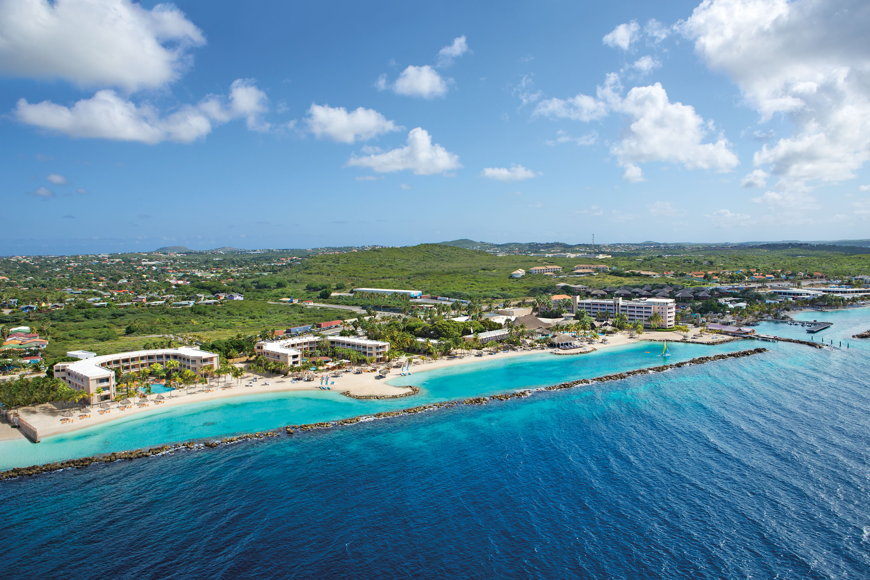 Aerial view of Sunscape Curacao Resort Spa & Casino